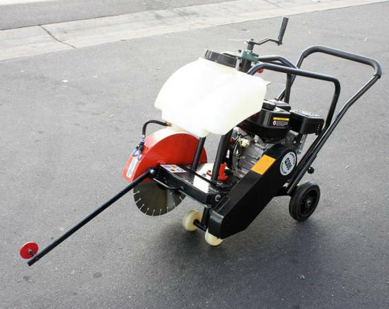 6.5HP Walk Behind Concrete Driveway 14" Cut off Saw BRAND NEW - Image 2