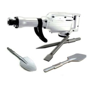 JACK HAMMER 2200 WATTS 5 PIECE SET with Extra Spade & Chisels