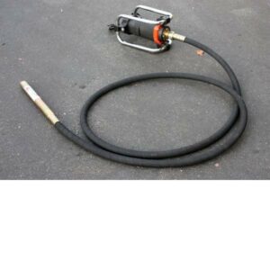 1100W Electric Concrete Vibrator w/ 14-3/4 Ft Poker to Remove Air Bub
