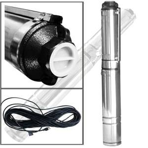 Submersible Water Deep Well Pump 1 HP Stainless Steel
