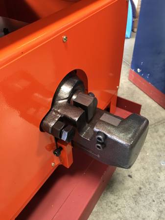 REBAR BENDER / CUTTER COMBO ELECTRIC HYDRAULIC 25MM 1" #8 HEAVY DUTY W/TWO FOOT CONTROLLS SKU# 961050 / BMRBC-25 - Image 3