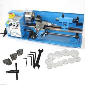 7" x 14" Mini Metal Lathe Infinite Variable Speed Spindle 2500RPM