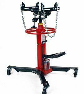 TRANSMISSION JACK HYDRAULIC 1100 lbs DOUBLE STAGE TALL