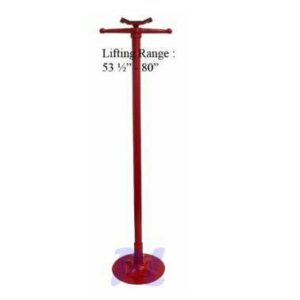 1,000 LBS TRANSMISSION JACK STANDS UNDER HOIST STAND