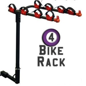 4 BICYCLE HITCH CARRIER CAR TRUCK BIKE CARRIER
