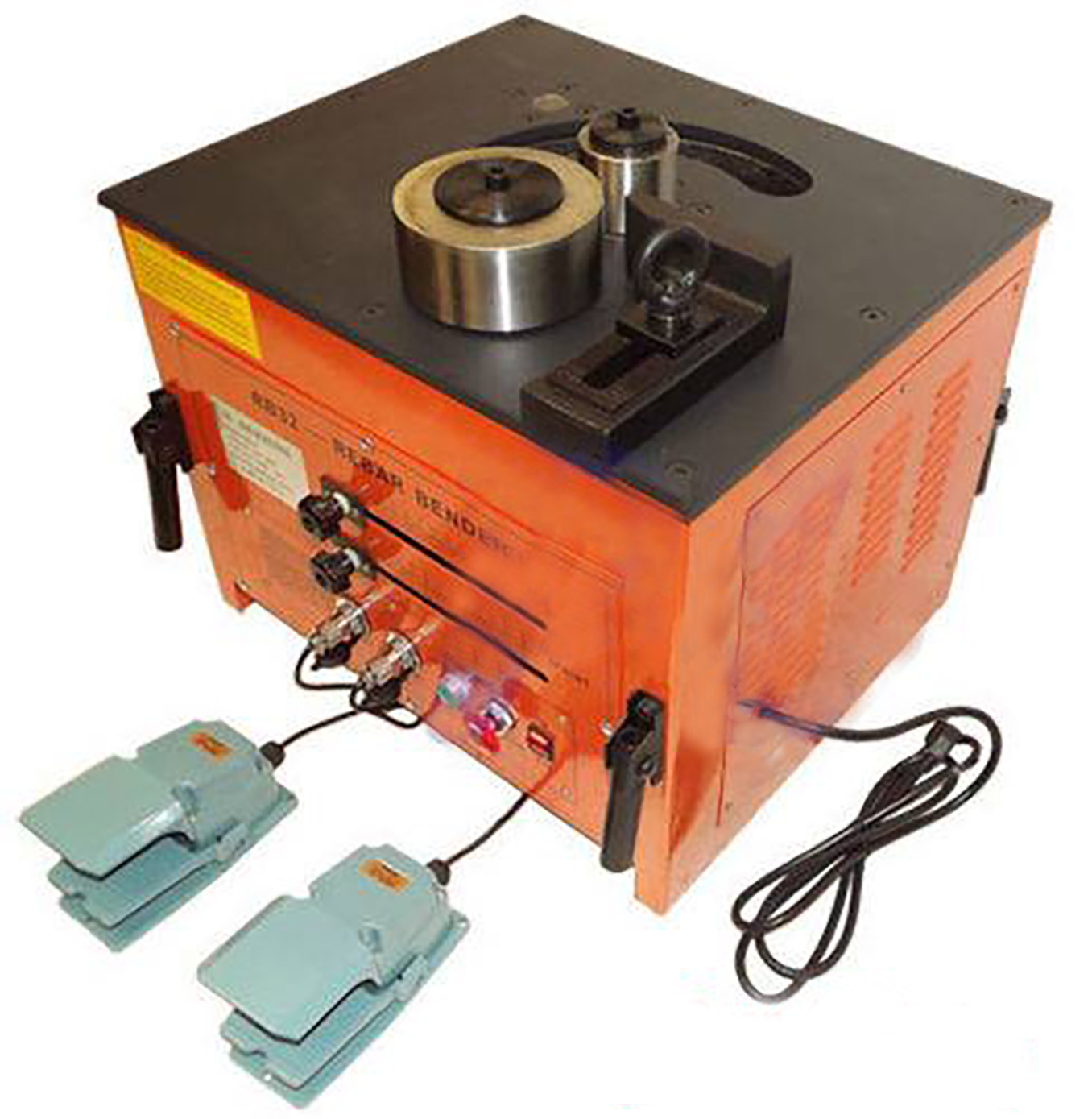 REBAR BENDER ELECTRIC HYDRAULIC 32MM 1¼” #10 HEAVY DUTY W/TWO FOOT CONTROLLS SKU# 961049 / BMRB -32 - Image 2
