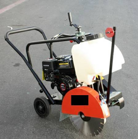 6.5HP Walk Behind Concrete Driveway 14" Cut off Saw BRAND NEW
