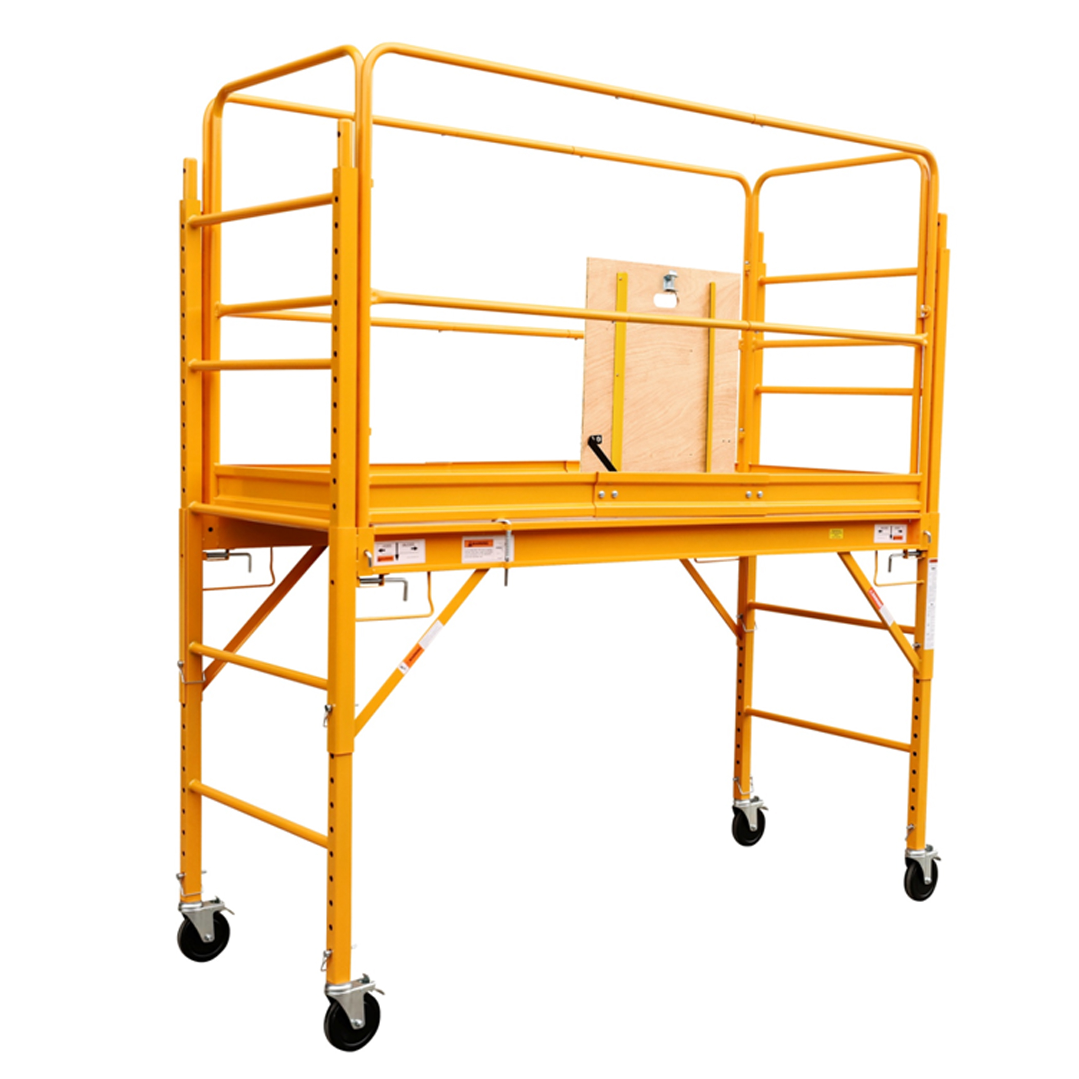 SCAFFOLDING: 6 FT WITH GUARDRAIL SCAF-6HP9R WITH SAFECLIMB HATCH PLATFORMS