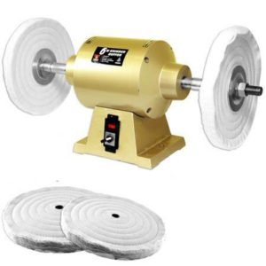 10" BENCH TOP POLISHER/BUFFING POLISHER MACHINE 2 SPEEDS