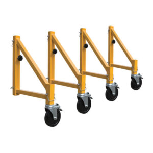Scaffolding Outrigger 18" 4 pc. set with Caster Wheels Scaf Out 18C