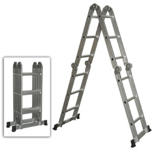 LADDER 12 FOOT Multi-Purpose-Position Aluminum Folding